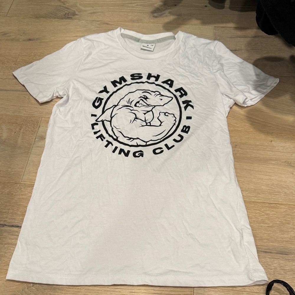 Gymshark White Lifting Club Tee
